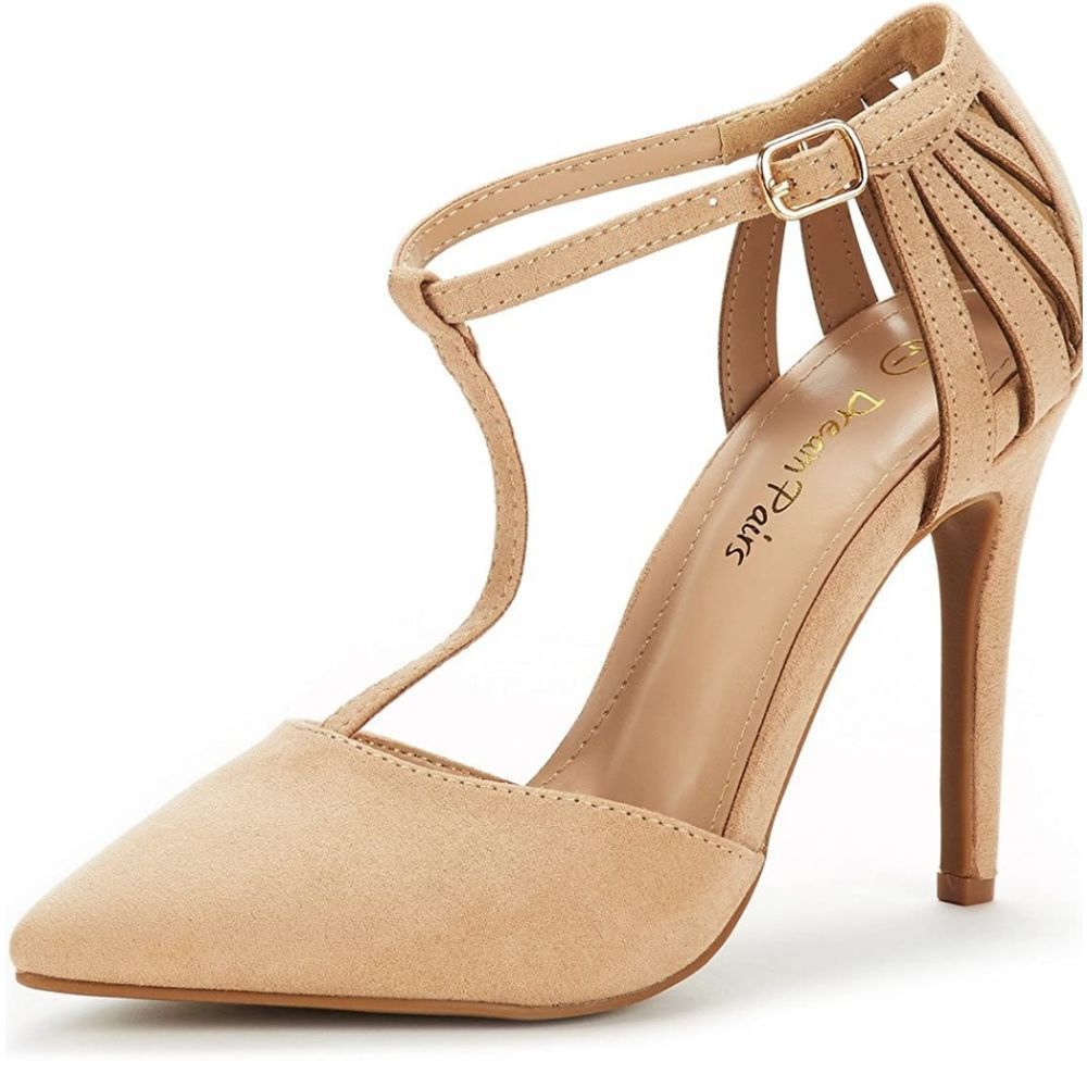 Oppointed Mary Nude Heels, Size 8 - Picture 4 of 17